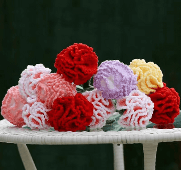 How to Handmade Crochet Carnation