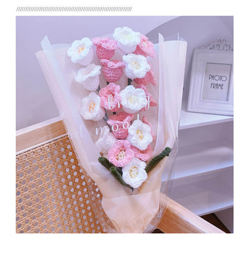 Crochet Flowers Bouquet | Crochet Lily Of The Valley