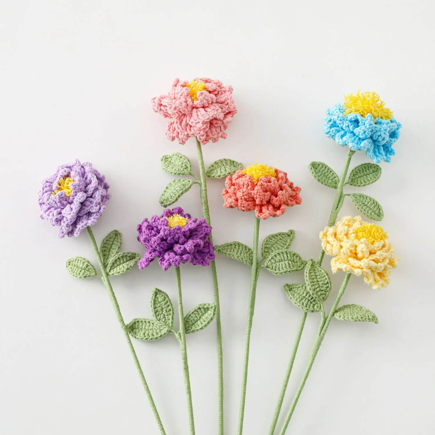 Crochet Bouquet of Flowers | Crochet Peony Flower