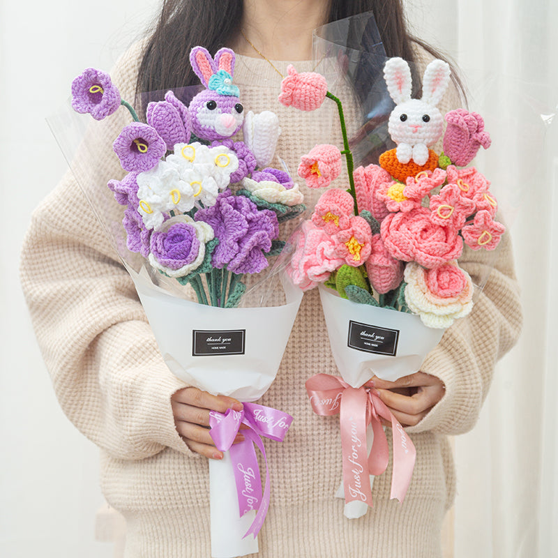 Crochet Bouquet  | Bouquet of Mixed Flowers