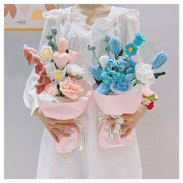 Crochet Flowers | Bouquet of Mixed Flowers